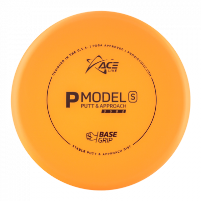 Prodigy Disc ACE Line P Model S BaseGrip Frisbee golf disc, Orange