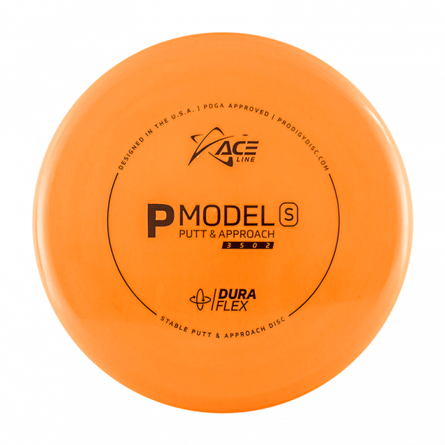 Prodigy Disc ACE Line P Model S DuraFlex Frisbee Golf Disc, Orange