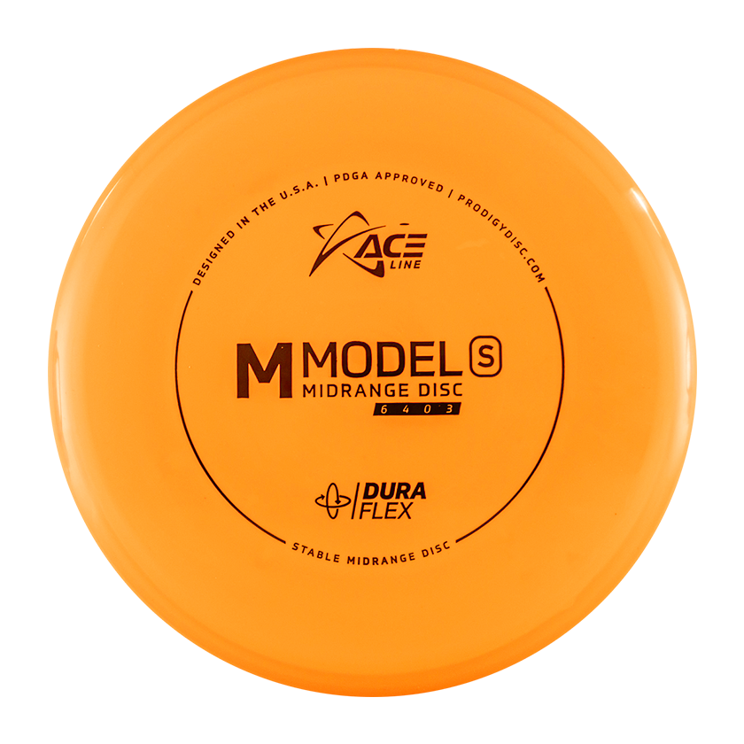 Prodigy Disc ACE Line M Model S DuraFlex Frisbee Golf Disc, Orange