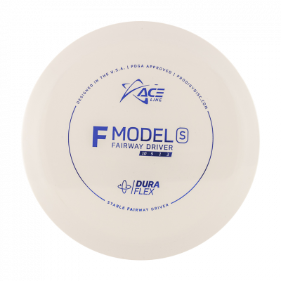 Prodigy Disc ACE Line F Model S DuraFlex Frisbee Golf Disc, Vit