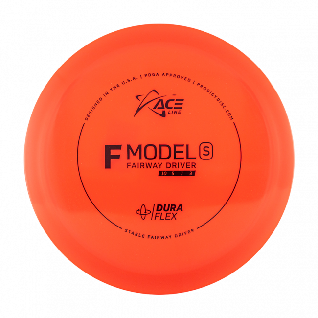 Prodigy Disc ACE Line F Model S DuraFlex Frisbee Golf Disc, Röd
