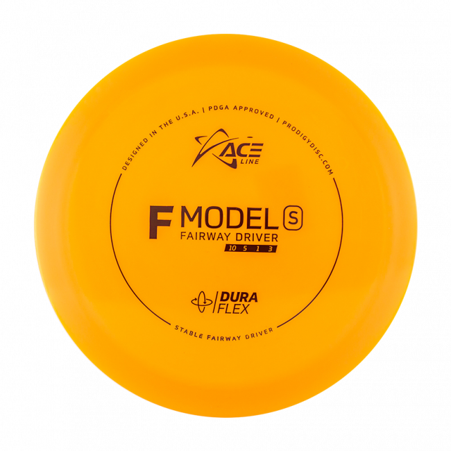 Prodigy Disc ACE Line F Model S DuraFlex Frisbee Golf Disc Orange