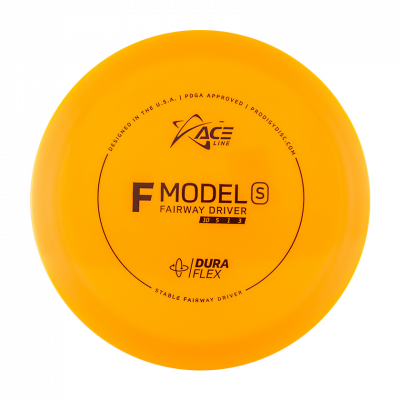 Prodigy Disc ACE Line F Model S DuraFlex Frisbee Golf Disc, Orange