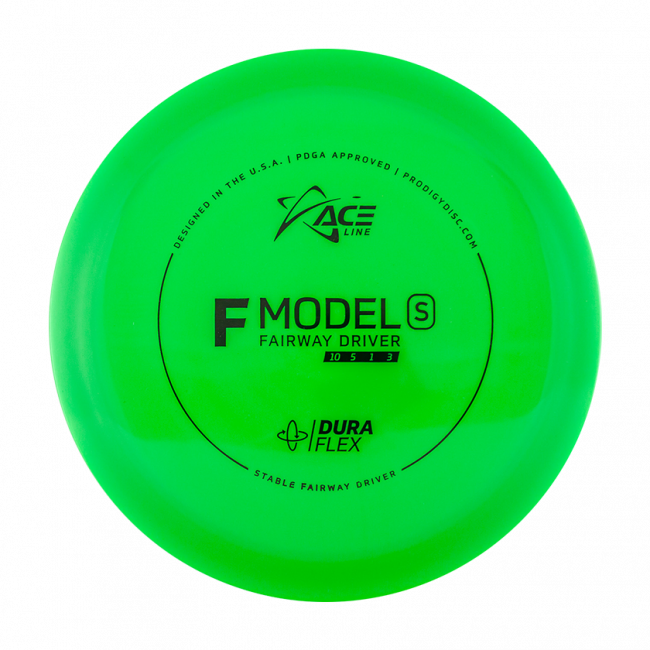 Prodigy Disc ACE Line F Model S DuraFlex Frisbee Golf Disc Grön