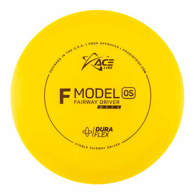 Prodigy Disc ACE Line F Model OS DuraFlex Frisbee Golf Disc, Gul