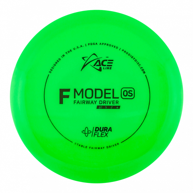 Prodigy Disc ACE Line F Model OS DuraFlex Frisbee Golf Disc, Grön