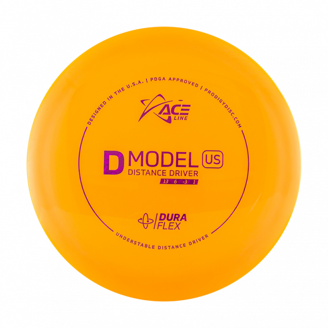 Prodigy Disc ACE Line D Modell US DuraFlex Frisbee Golf Orange