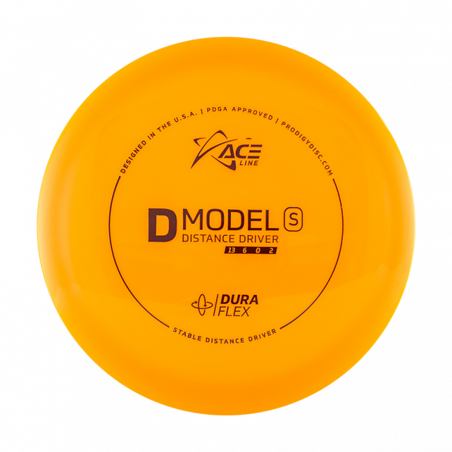 Prodigy Disc ACE Line D Model S DuraFlex Frisbee golf disc, Orange