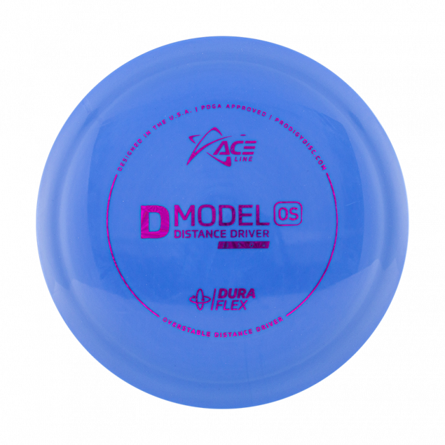 Prodigy Disc ACE Line D Model OS DuraFlex Frisbee Golf Disc, Blå