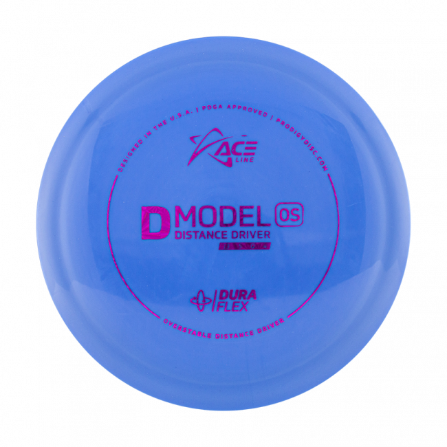 Prodigy Disc ACE Line D Model OS DuraFlex Frisbee Golf Disc, Blå