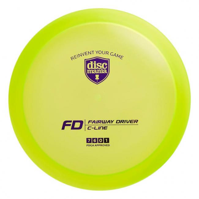 Discmania C-line FD Frisbee Golf Disc, Gul