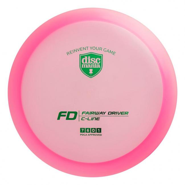 Discmania C-line FD Frisbee Golf Disc Rosa