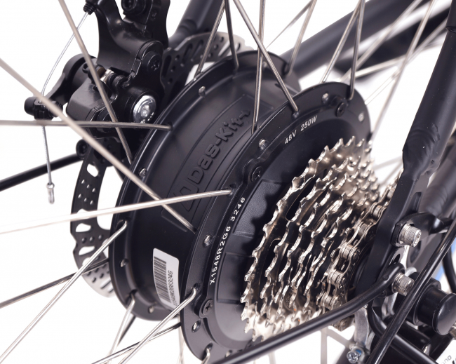 Elcykel NCM Milano, vit (624 Wh högeffektsbatteri)