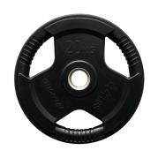 Viktskiva 20 kg, FitNord Tri-Grip Svart G2