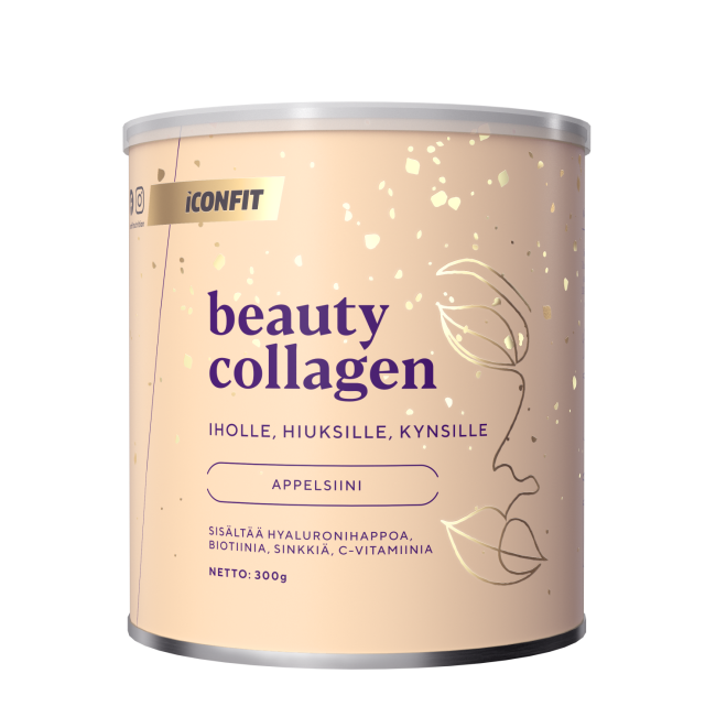 ICONFIT Beauty Collagen - Apelsin 300g — Skönhetskollagen