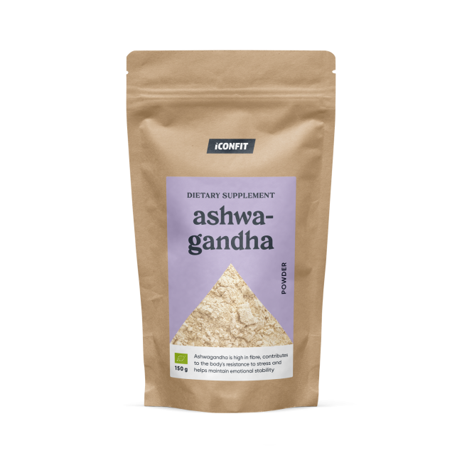 ICONFIT Organic Ashwagandha Powder 150g — Ashwagandhapulver