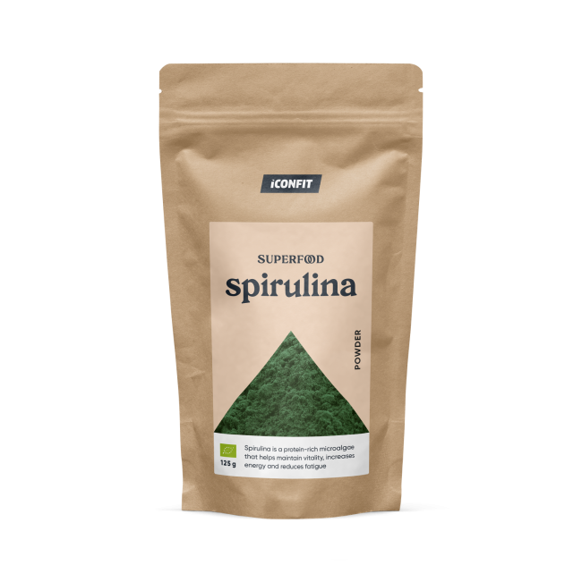 ICONFIT Organic Spirulina Powder 125g — Spirulinapulver