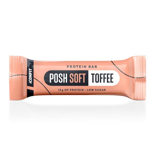 ICONFIT POSH SOFT Toffee Protein bar 40 g — Proteinbar