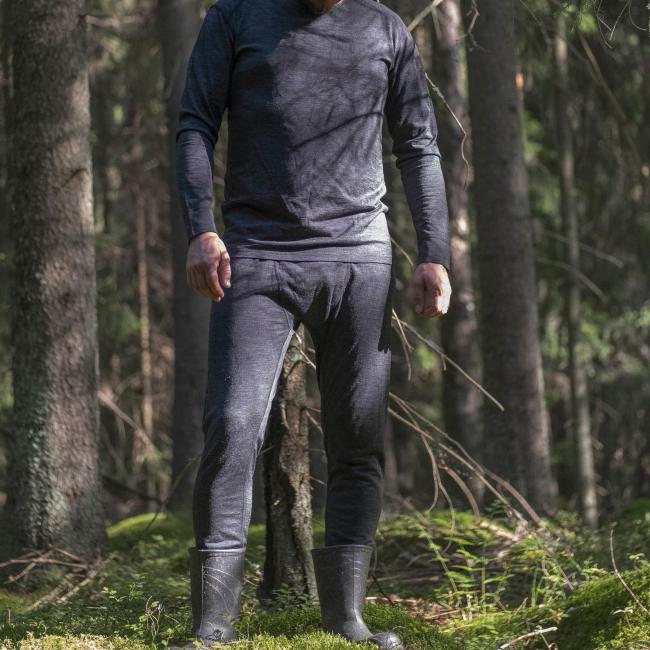 Nortrek Base 50 Underställ Merinoull Byxa, svart