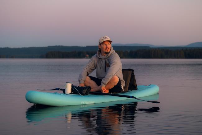 FitNord Aqua 300 SUP-brädsats, turkos G2