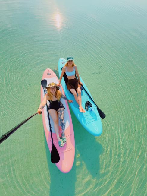 FitNord Aqua 300 SUP-brädsats, rosa G2