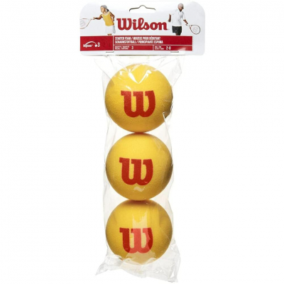 Wilson Starter Foam Tennisbollar, 3-pack