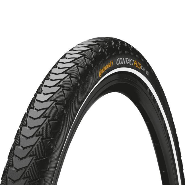 Ytterdäck 28" Continental Contact Plus Reflex 42-622, svart