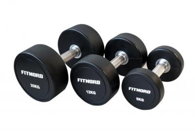 FitNord Diamond PU Hantlar 27,5 kg (par)