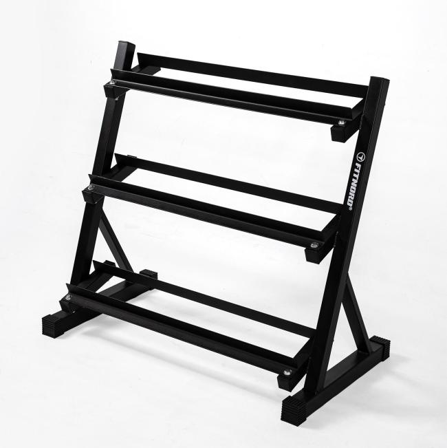 FitNord Hantelställ tre våningar, 93 cm