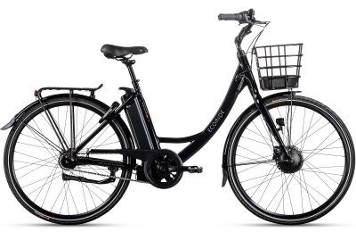 Ecoride Ambassador AXS H-7, Svart (576 Wh batteri)