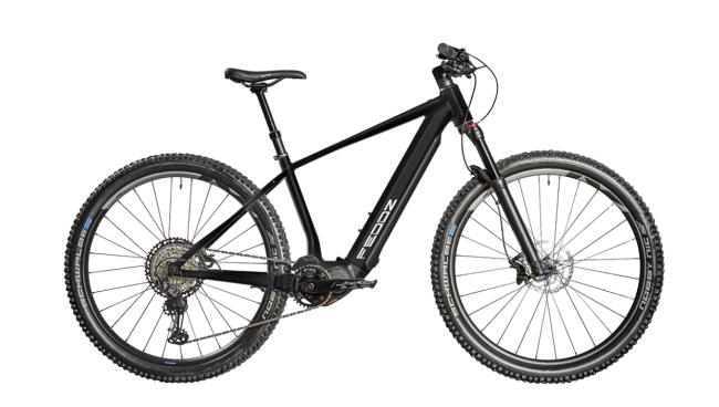 Feddz PH-1 Elmountainbike, svart (630 Wh batteri)