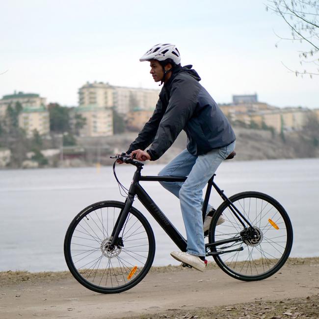 Fitnord Agile+ Elcykel, Svart