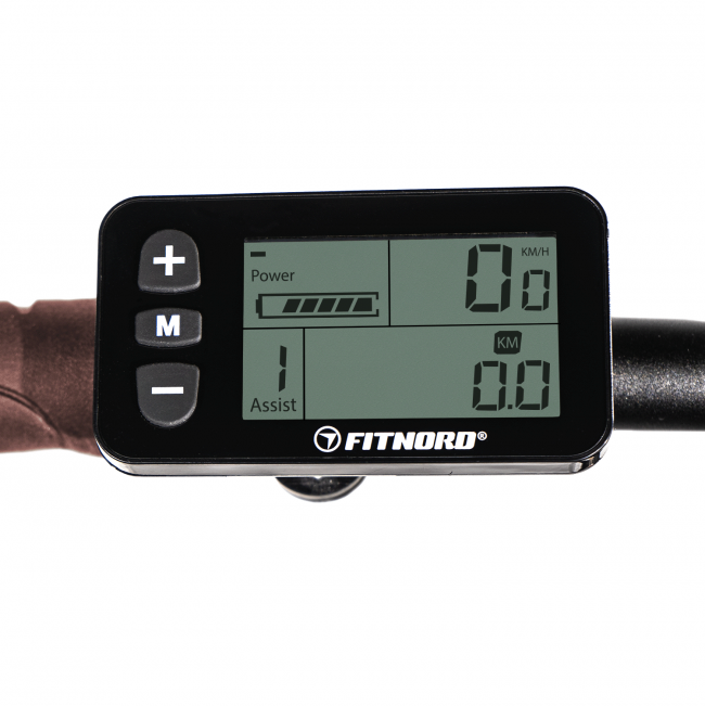 Fitnord Agile+ Elcykel, Svart