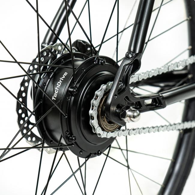 Fitnord Agile+ Elcykel, Svart