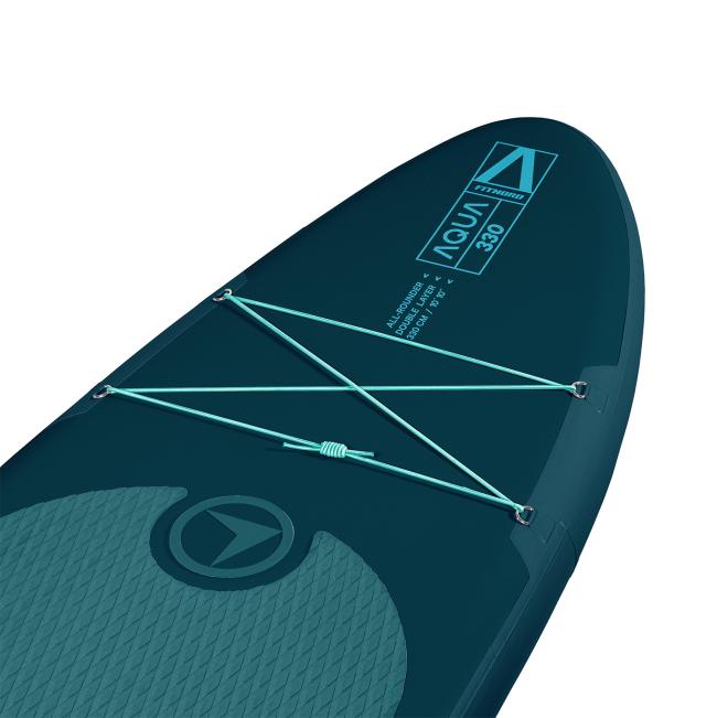 FitNord Aqua 330 SUP-brädsats, petrol 2025