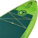 FitNord Aqua Leaf 340 SUP-lautasetti, vihreä (kantavuus 200 kg, lasikuitumela)