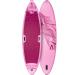 FitNord Aqua Leaf 340 SUP-brädsats 2023, rosa