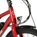 FitNord Ava 200 Elcykel 2023, röd (540 Wh batteri)