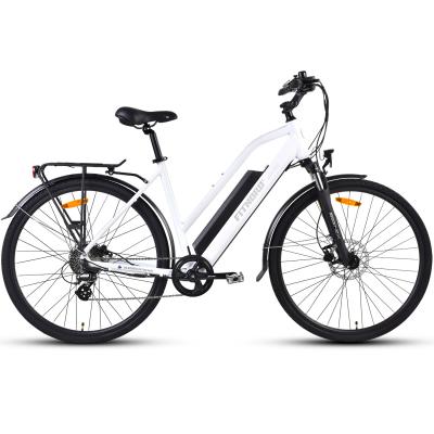Fitnord Ava 300 Elcykel, Vit