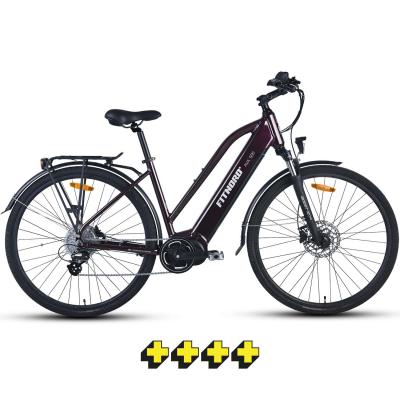 Fitnord Ava 500 Elcykel, Lila