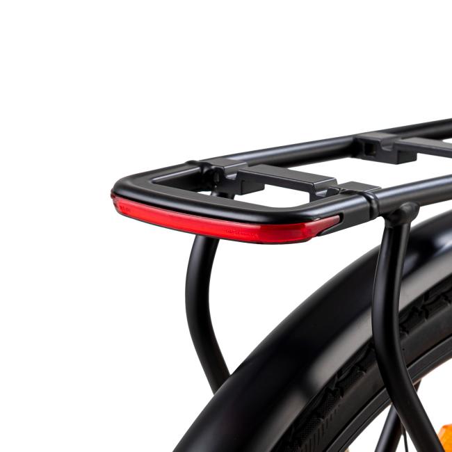 FitNord Ava 500 Elcykel 2023, röd (630 Wh batteri)