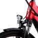 FitNord Ava 500 Elcykel 2023, röd (630 Wh batteri)