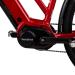 FitNord Ava 500 Elcykel 2023, röd (630 Wh batteri)