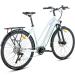 FitNord Ava 700 Elcykel 2023, vit (720 Wh batteri)