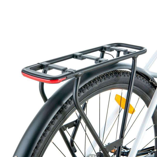 FitNord Ava 700 Elcykel 2023, vit (720 Wh batteri)