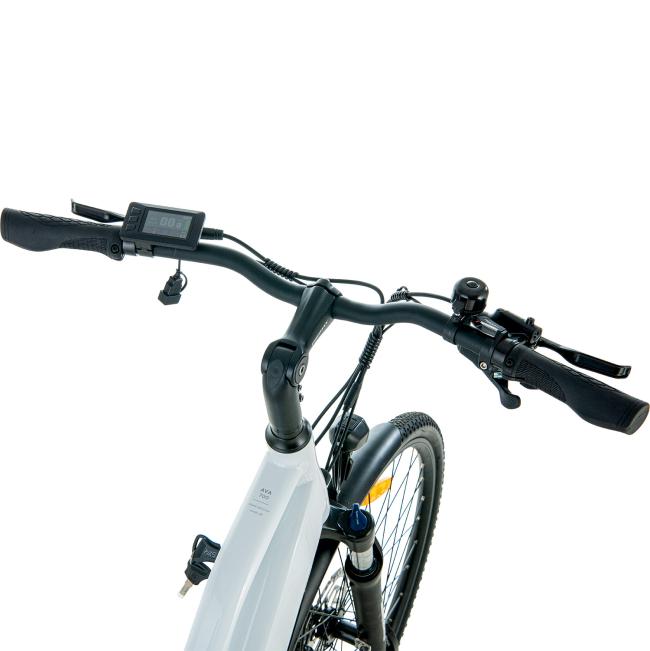 FitNord Ava 700 Elcykel, vit (720 Wh batteri) + ETT ÅR EXTRA GARANTI