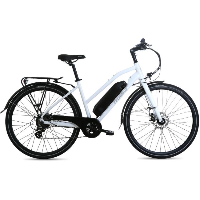 FitNord Ava 200 Elcykel vit (540 Wh batteri)