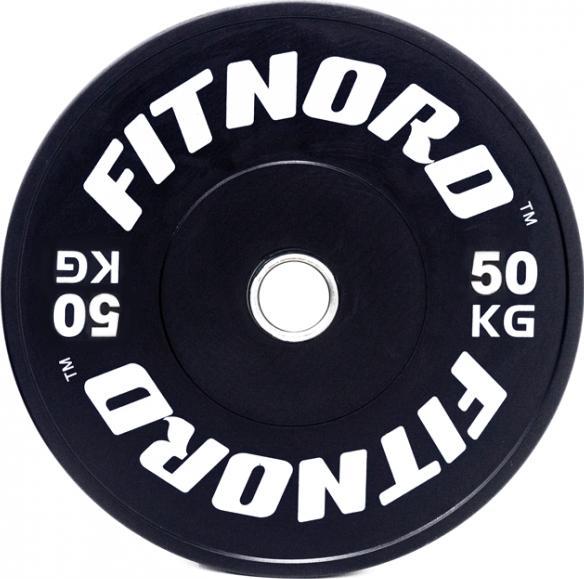 Viktskiva 50 kg FitNord Bumper Plate