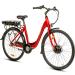 FitNord Classic 200 Elcykel 2023, röd (540 Wh batteri)