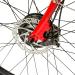 FitNord Classic 200 Elcykel 2023, röd (540 Wh batteri)